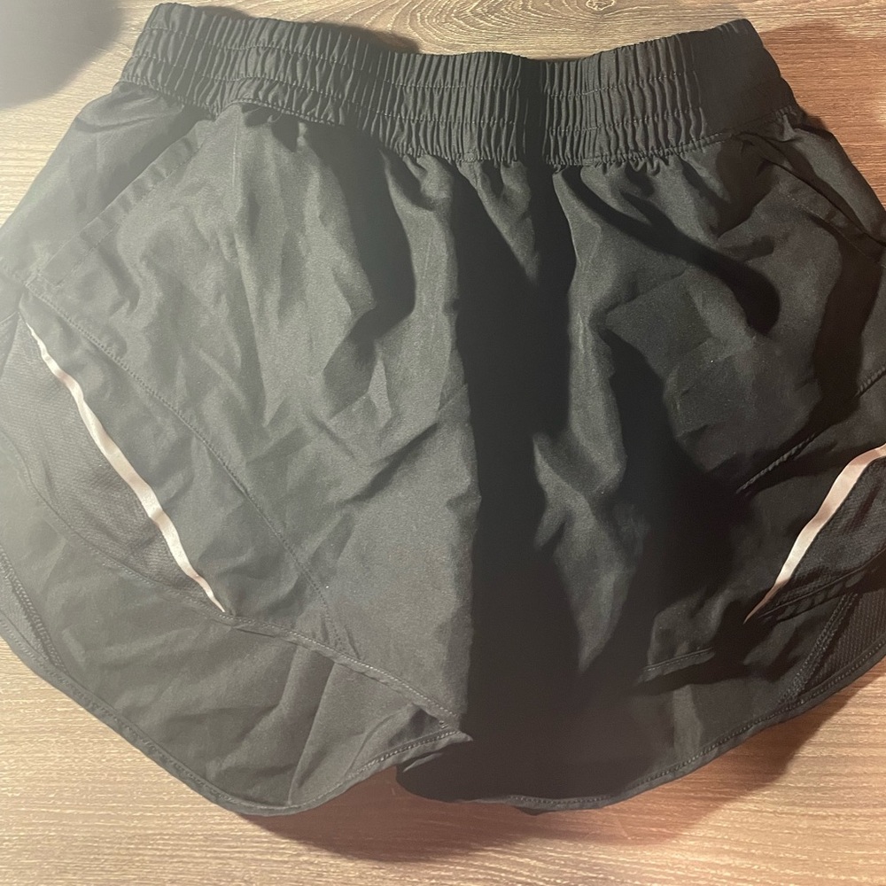 M black athletic shorts